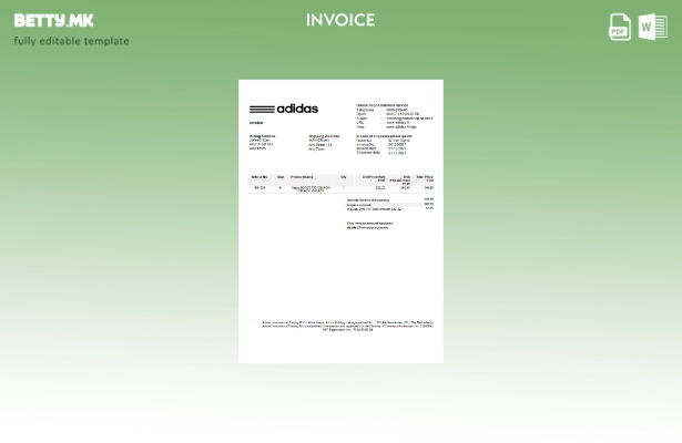 Модерен стил на САД Адидас шаблон фактура